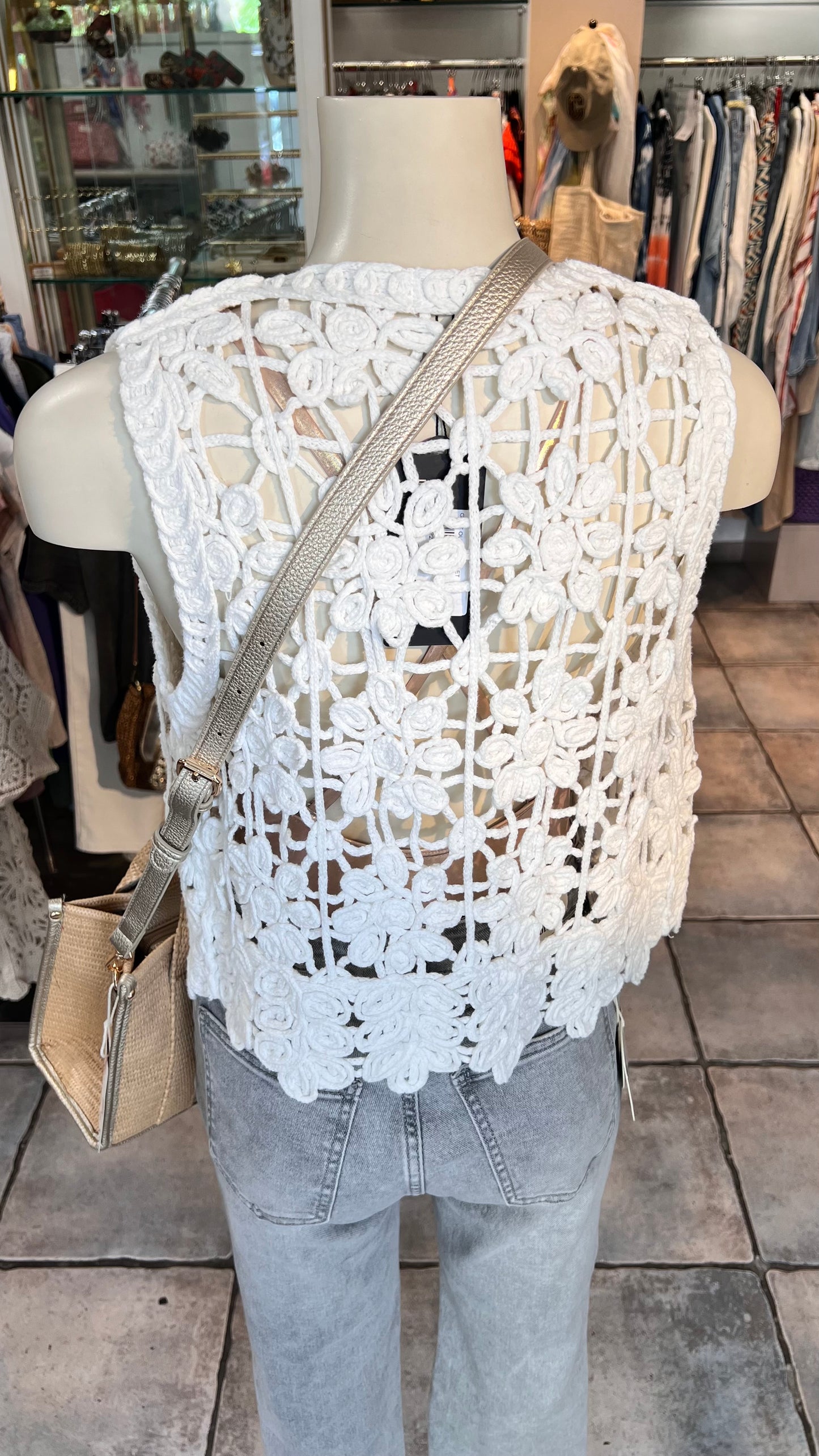 Gilet crochet