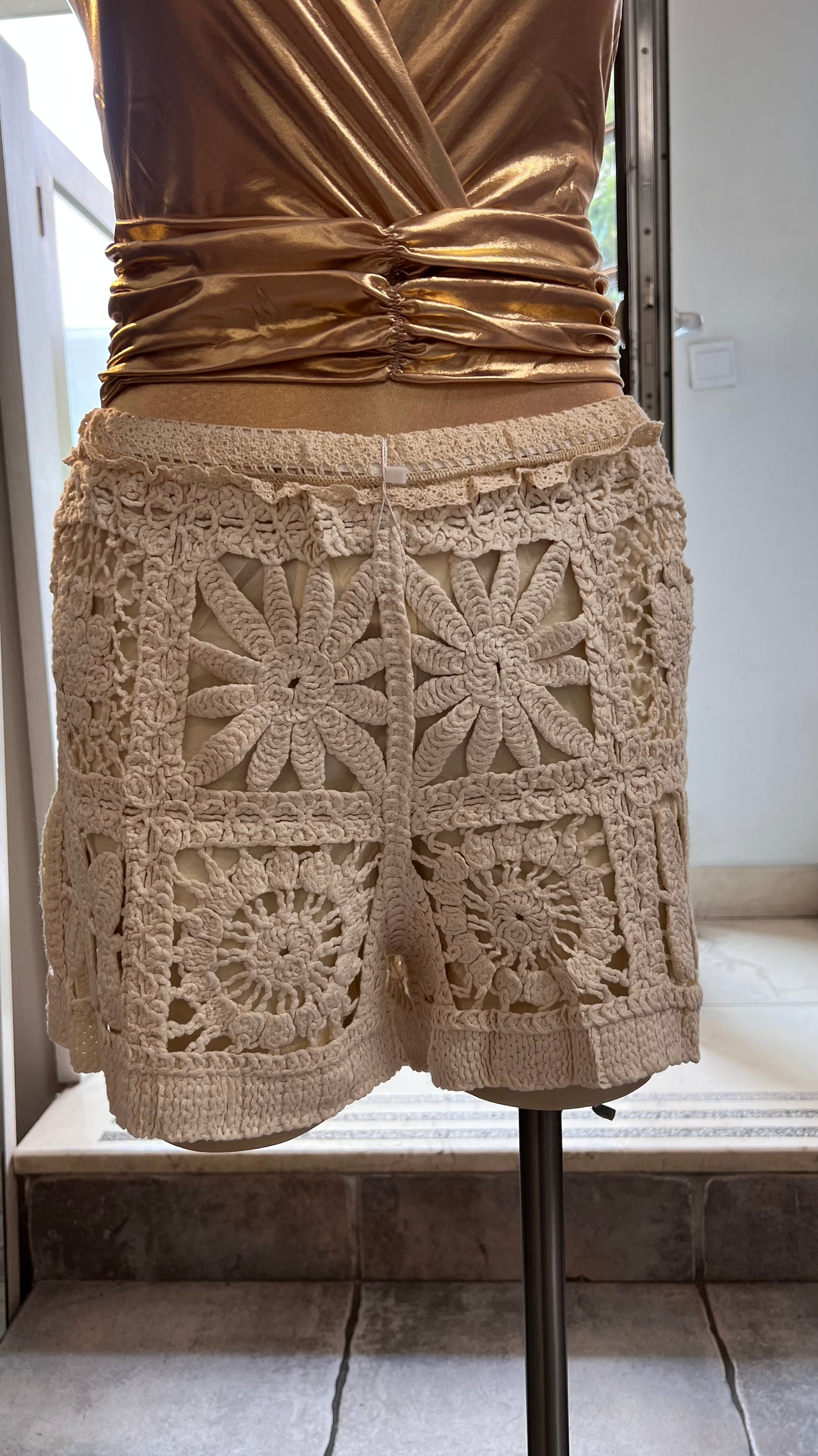 Short crochet 6019