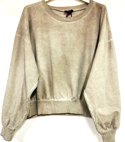 T-shirt SWEAT - TAUPE